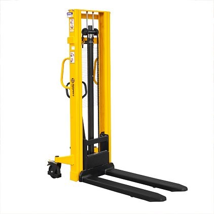Ручной гидравлический штабелер SDJ 1530 (1500 кг; 3 м; фиксированные вилы) SMARTLIFT (SMART) купить в 