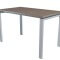 Стол NT 120x70 темный орех/серый