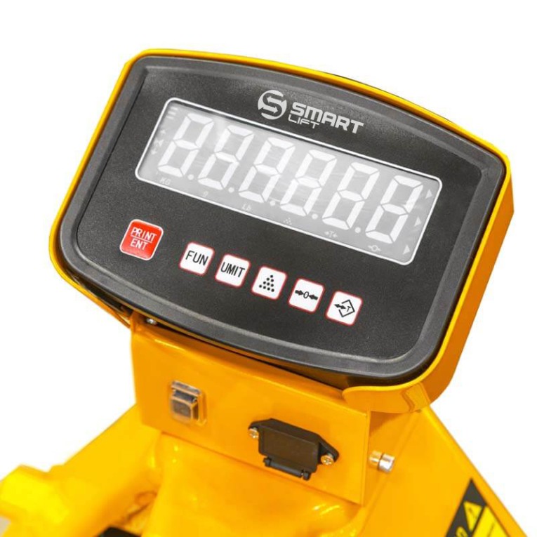 Гидравлическая тележка с весами BFC25 (г/п 2500 кг, вилы 1150x570 мм, RDP) SMARTLIFT (SMART) купить в Гидравлическая тележка с весами BFC25 (г/п 2500 кг, вилы 1150x570 мм, RDP) SMARTLIFT (SMART) купить в