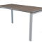 Стол NT 140x70 темный орех/серый