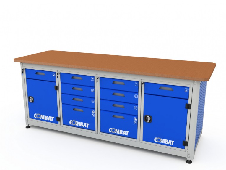Верстак четырехтумбовый COMBAT 42442.2340 купить в Верстак четырехтумбовый COMBAT 42442.2340 купить в
