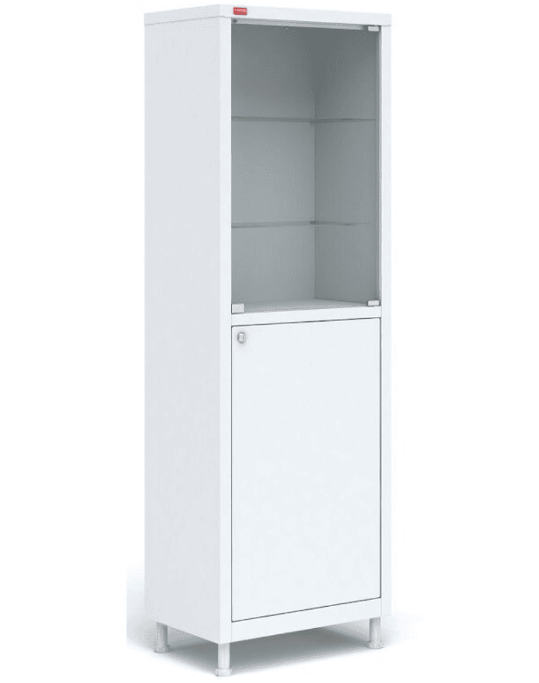 Металлический медицинский шкаф М1 165.50.32 C купить в 