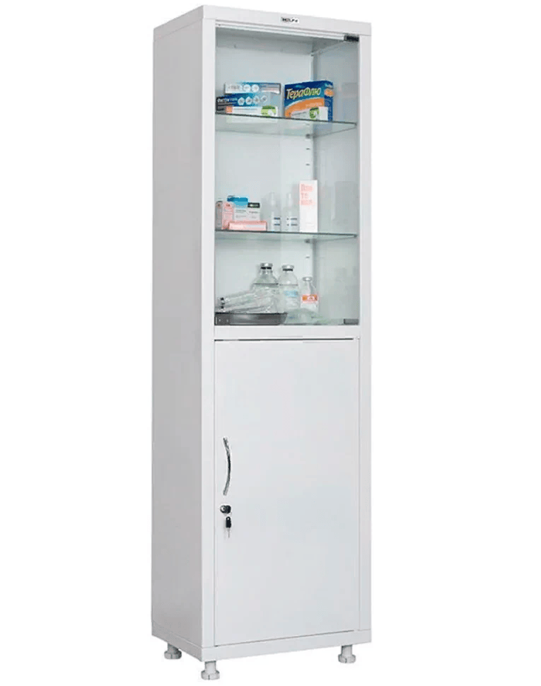 Медицинский шкаф HILFE МД 1 1657/SG купить в 