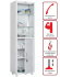 Медицинский шкаф HILFE МД 1 1657/SG купить в 
