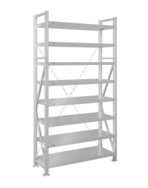 Стеллаж MS U 3000x700x600 8 полок (300 кг, металл)