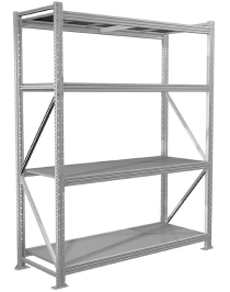 Стеллаж MS Profi 3000х900х400 4 полки Стеллаж MS Profi 3000х900х400 4 полки