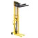 Ручной гидравлический штабелер SDJ 1530 (1500 кг; 3 м; вилы 310-850 мм) SMARTLIFT (SMART) купить в 
