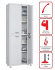 Медицинский шкаф HILFE МД 2 1670/SS купить в 