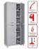 Медицинский шкаф Hilfe МД 2 1780/SS купить в 