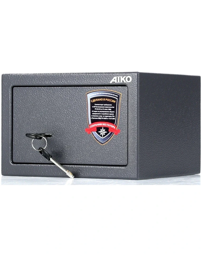 Пистолетный сейф Aiko TT-170, закрытый вид справа