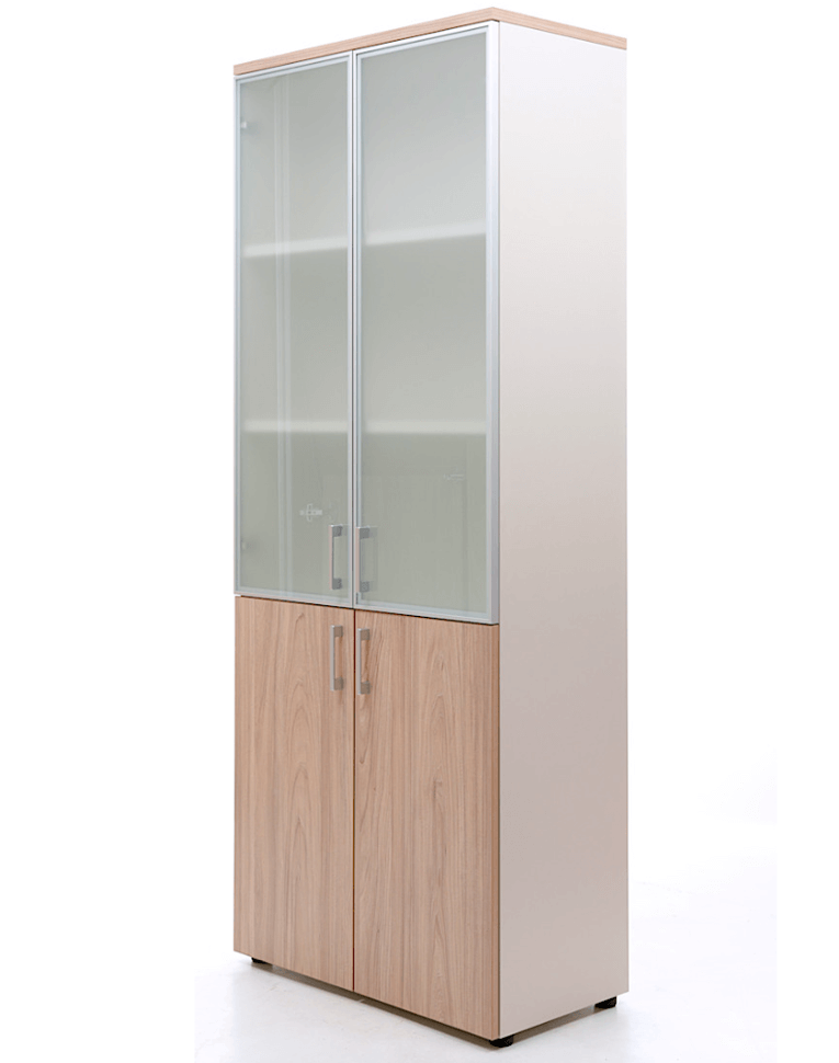 Шкаф NW 2080/2G со стеклом вяз натуральный/бежевый купить в Шкаф NW 2080/2G со стеклом вяз натуральный/бежевый купить в