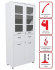 Медицинский шкаф HILFE МД 2 1780 R-1 купить в 