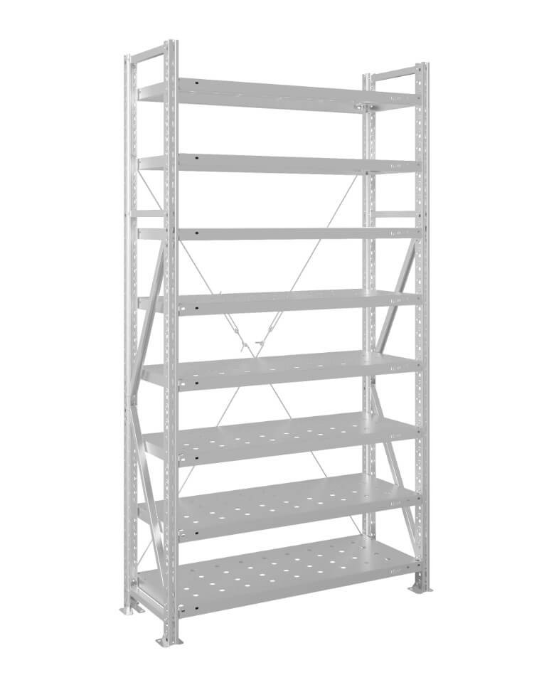 Стеллаж MS U 2000x700x500 8 полок (400 кг, перф) купить в 