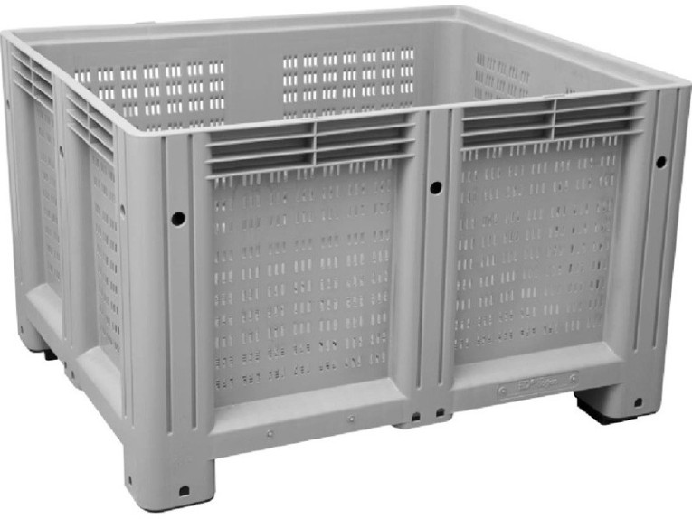 D-Box 1210 P 1200x1000x760 мм перфорированный серый на ножках купить в 