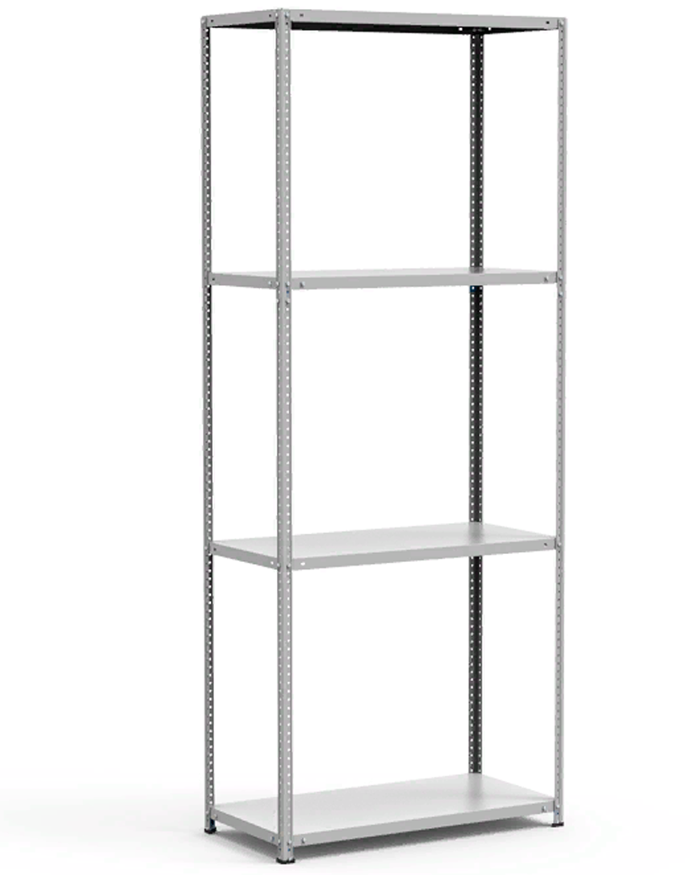 Стеллаж металлический Титан МС-750 2300x700x300 4 полки купить в 