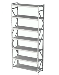 Стеллаж MS Profi 2000х900х800 7 полок Стеллаж MS Profi 2000х900х800 7 полок