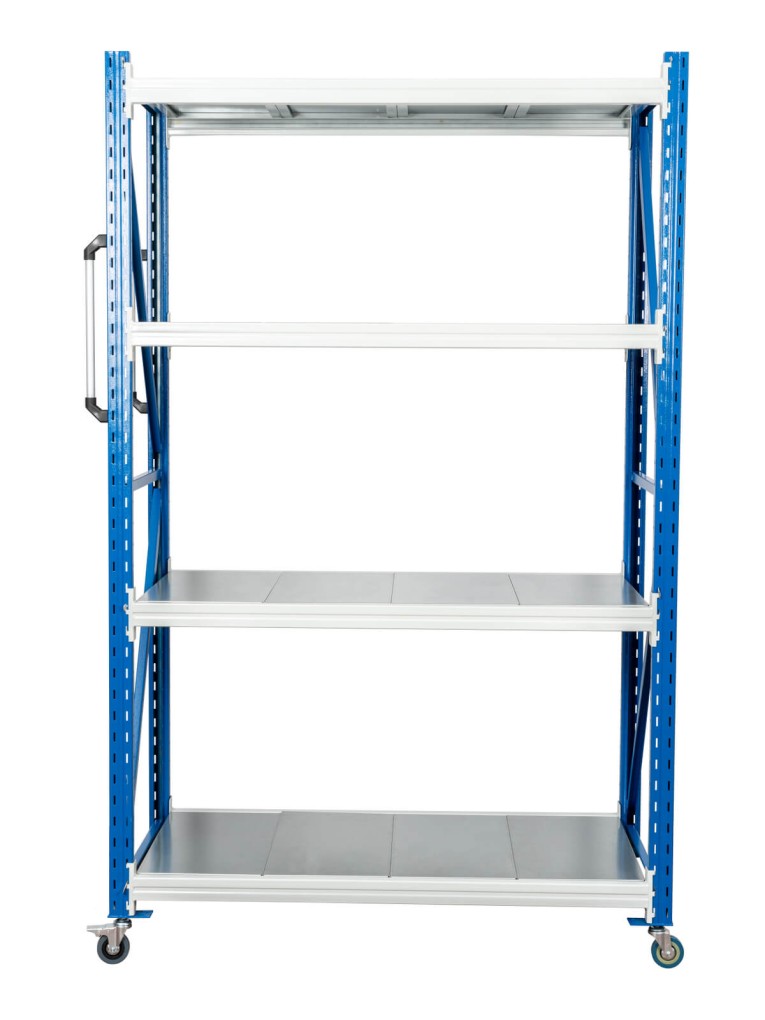Стеллаж мобильный БиКом СТ-4 250x90x100 4 полки купить в 