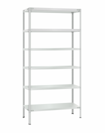 Стеллаж металлический Титан МС-500 2400х1000х500 6 полок Стеллаж металлический Титан МС-500 2400х1000х500 6 полок