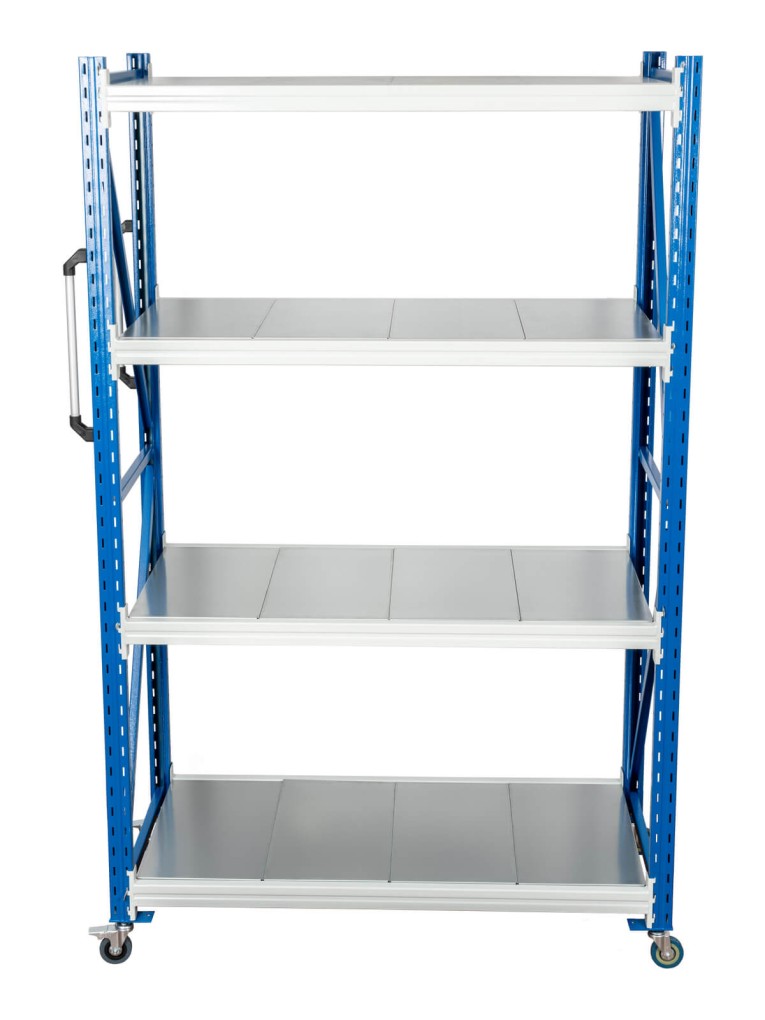 Стеллаж мобильный БиКом СТ-4 250x90x50 4 полки купить в Стеллаж мобильный БиКом СТ-4 250x90x50 4 полки купить в