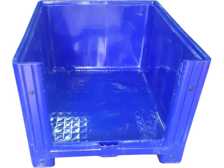 Big Box 1200х1000х760 сплошной, на ножках, с полубоковиной синий купить в 