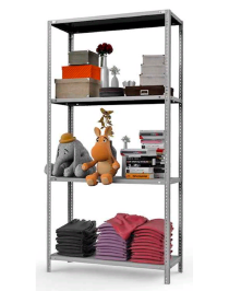 Стеллаж MS Strong 2750х1500х400 4 полки Стеллаж MS Strong 2750х1500х400 4 полки