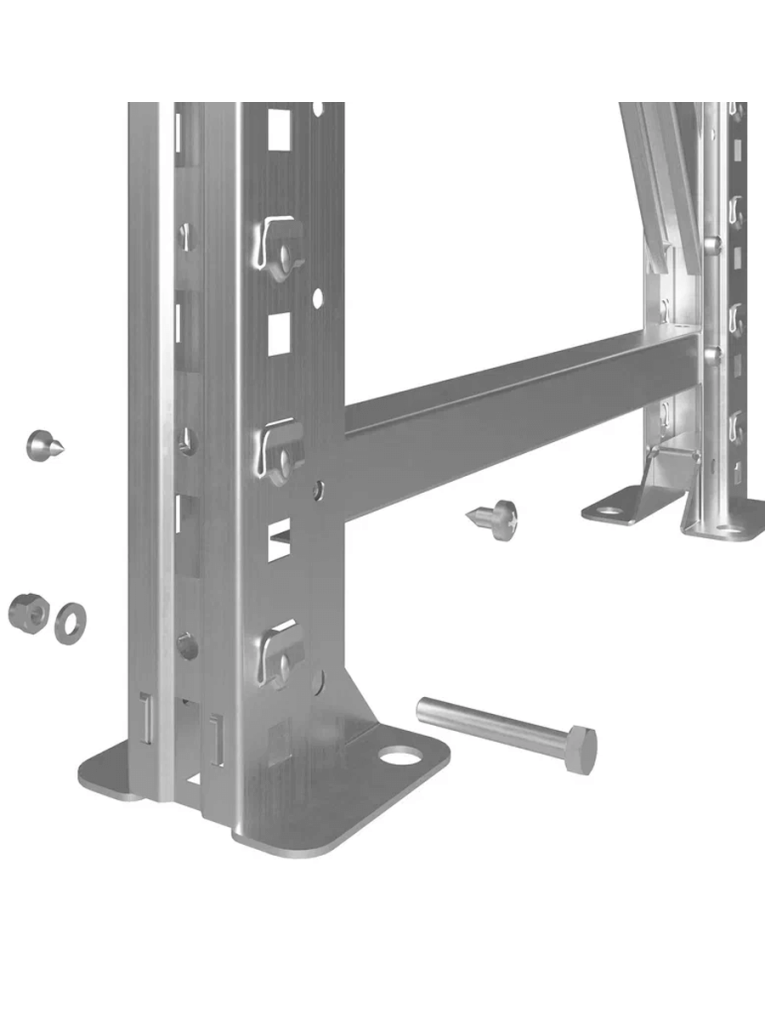 Стеллаж MS U 2000x700x800 4 полки (200 кг, перф) купить в 