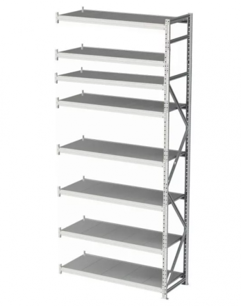 Дополнительная секция MS Profi 2500x1200x800 8 полок