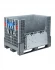 DPF-Box 1208S 1200x800x950 мм сплошной разборный серый на 3-х полозьях с 2-мя откид. дверцами DPF-Box 1208S 1200x800x950 мм сплошной разборный серый на 3-х полозьях с 2-мя откид. дверцами