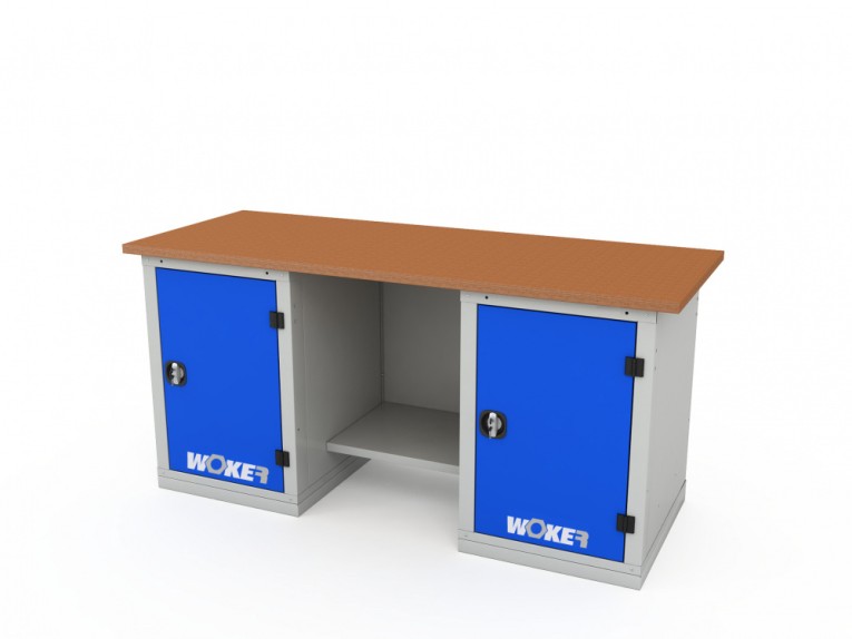 Верстак двухтумбовый WOKER PRO 2101.1800 купить в Верстак двухтумбовый WOKER PRO 2101.1800 купить в