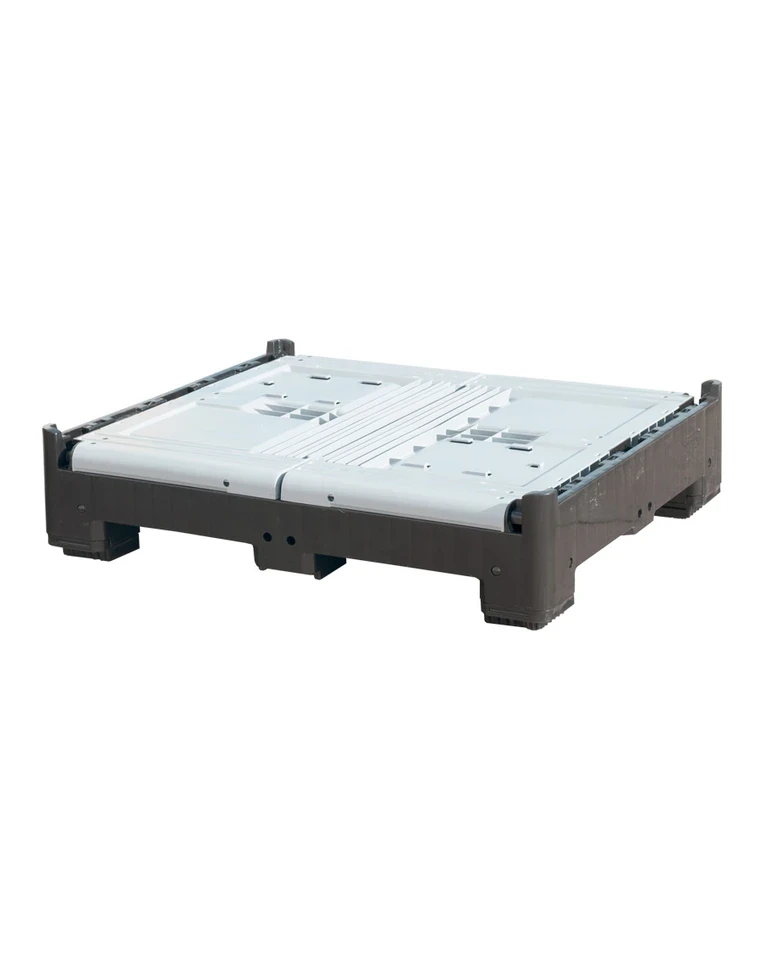 DPF-Box 1210S 1200x1000x800 мм сплошной разборный серый на четырех ножках DPF-Box 1210S 1200x1000x800 мм сплошной разборный серый на четырех ножках
