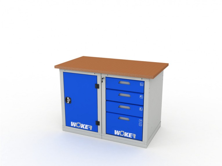 Верстак двухтумбовый WOKER PRO 2104.1200 купить в Верстак двухтумбовый WOKER PRO 2104.1200 купить в