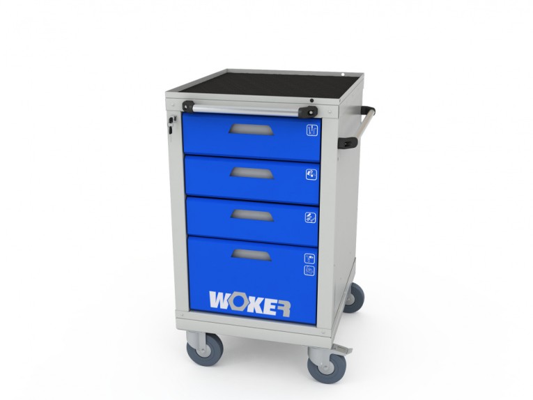 Тумба для инструментов мобильная WOKER PRO 04 M купить в 
