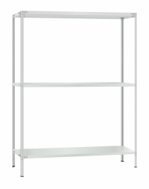 Стеллаж металлический Титан МС-500 3000х1500х600 3 полки Стеллаж металлический Титан МС-500 3000х1500х600 3 полки