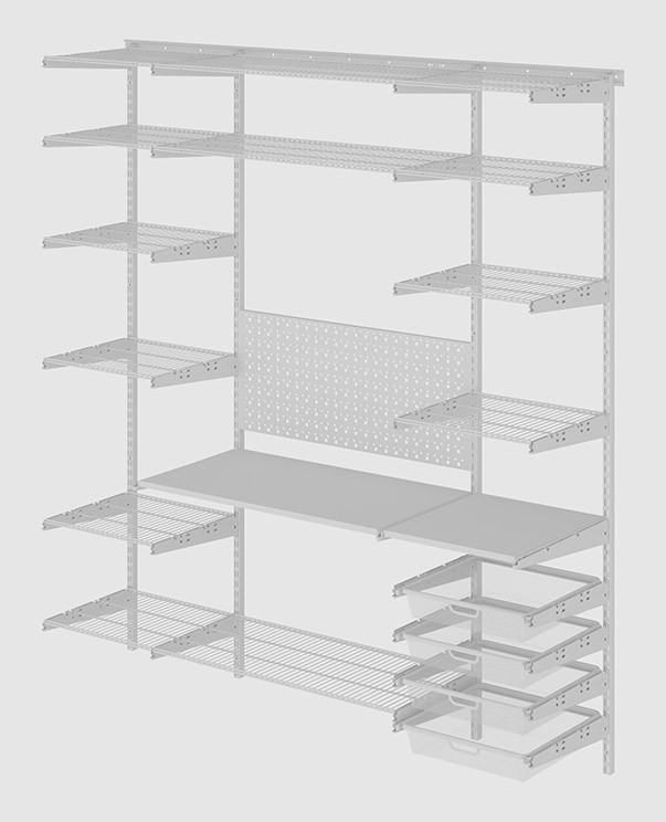 Гардеробная система Практик Home Гараж 2 купить в Гардеробная система Практик Home Гараж 2 купить в