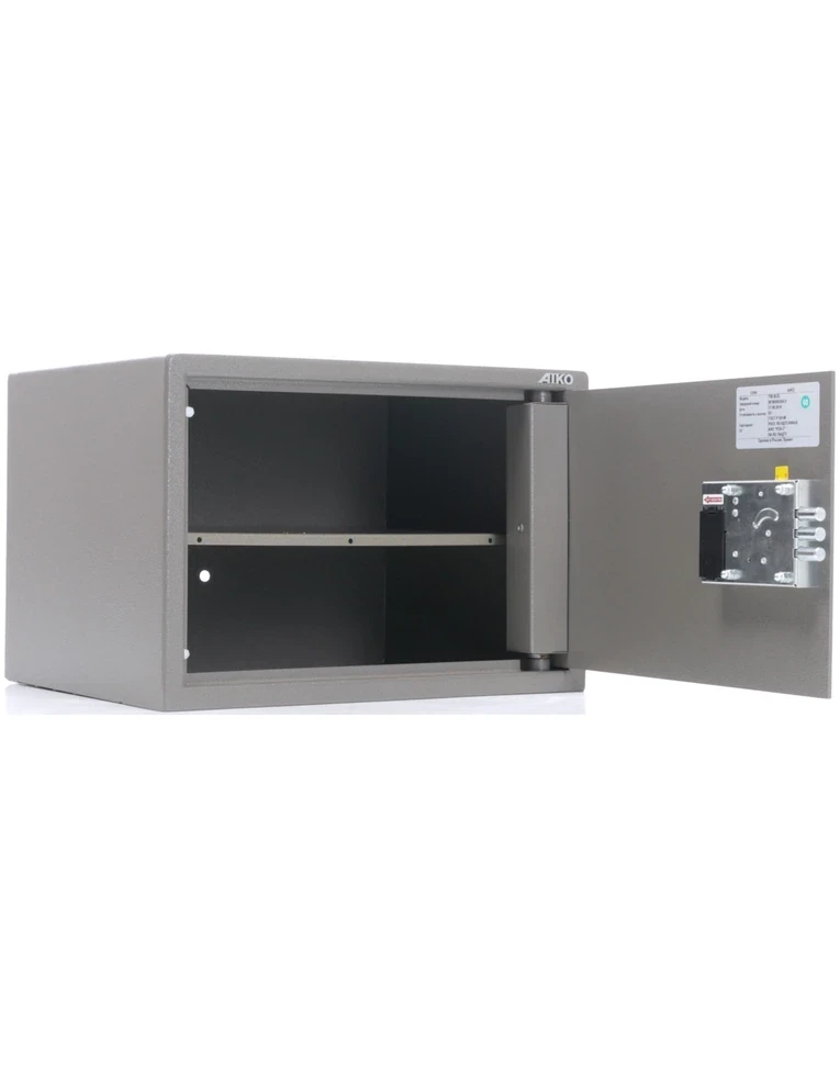 Офисный сейф Aiko ТМ-30 EL, с открытой дверцей