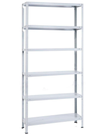 Стеллаж металлический Титан МС-500 1200х700х300 6 полок Стеллаж металлический Титан МС-500 1200х700х300 6 полок