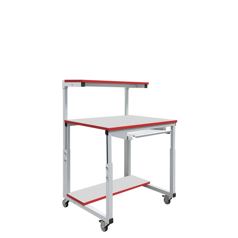 Стол мобильный компьютерный Gresson СМК-900 ESD купить в Стол мобильный компьютерный Gresson СМК-900 ESD купить в