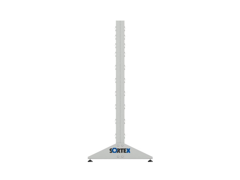 Стеллаж для пластиковых лотков SORTEX двухсторонний 1800x1000x800.02 купить в Стеллаж для пластиковых лотков SORTEX двухсторонний 1800x1000x800.02 купить в