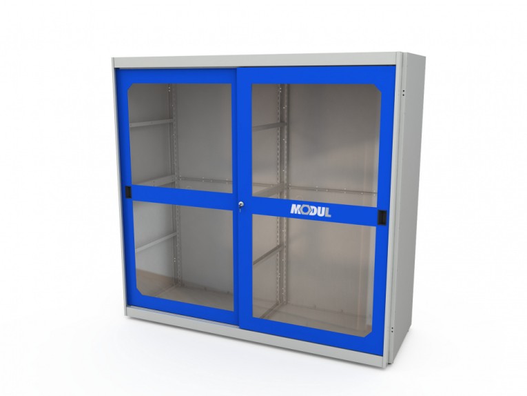 Корпус шкафа для инструментов MODUL XXL с дверями со смотровыми окнами купить в Корпус шкафа для инструментов MODUL XXL с дверями со смотровыми окнами купить в