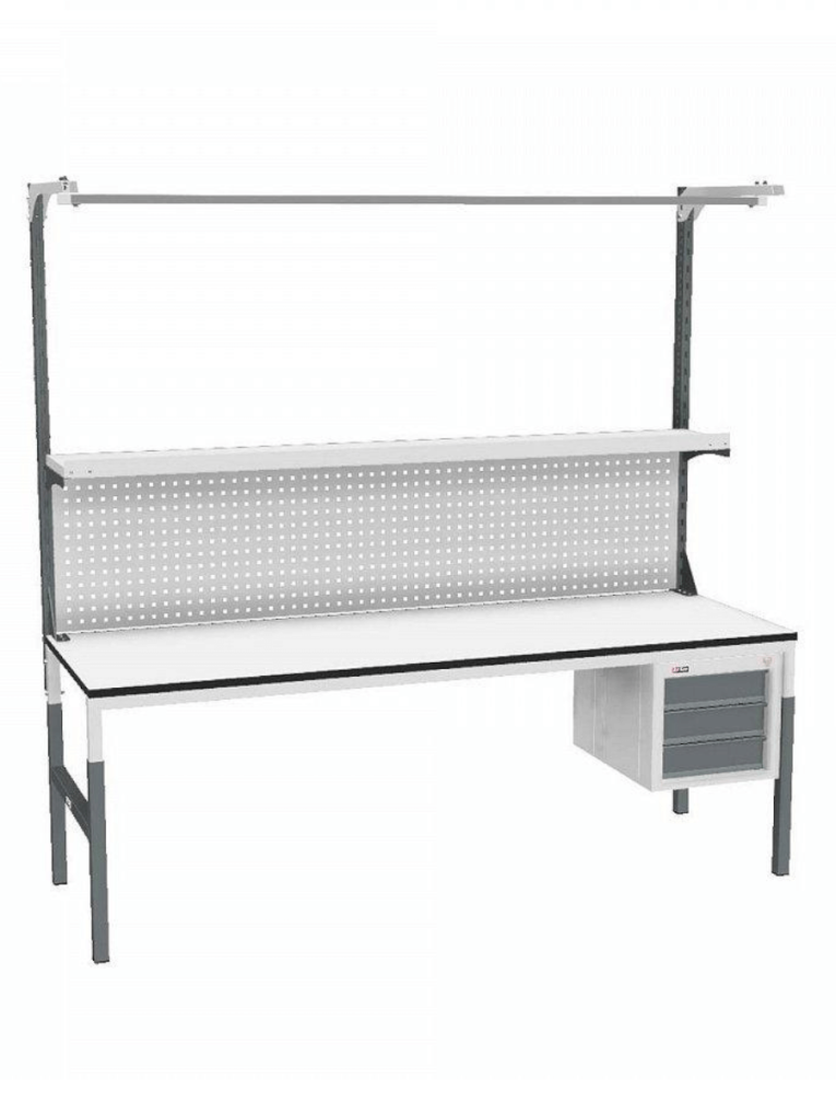 Стол монтажный ДиКом СР-М-200/90-04 ESD Пластик купить в Стол монтажный ДиКом СР-М-200/90-04 ESD Пластик купить в