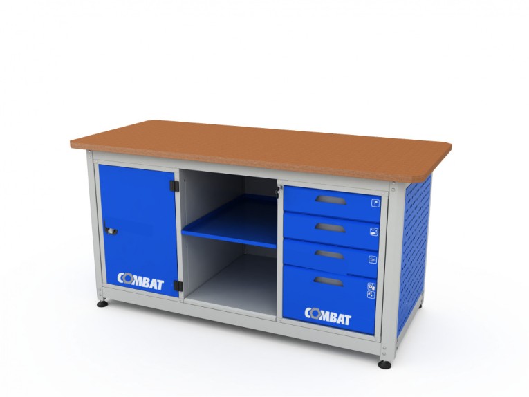 Верстак двухтумбовый COMBAT 2104.1830 купить в Верстак двухтумбовый COMBAT 2104.1830 купить в