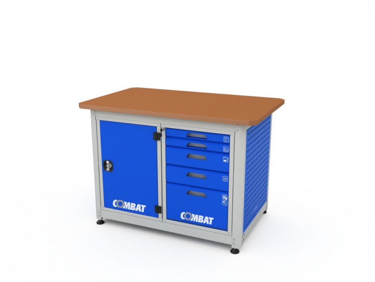 Верстак двухтумбовый COMBAT 2105.1310 купить в Верстак двухтумбовый COMBAT 2105.1310 купить в