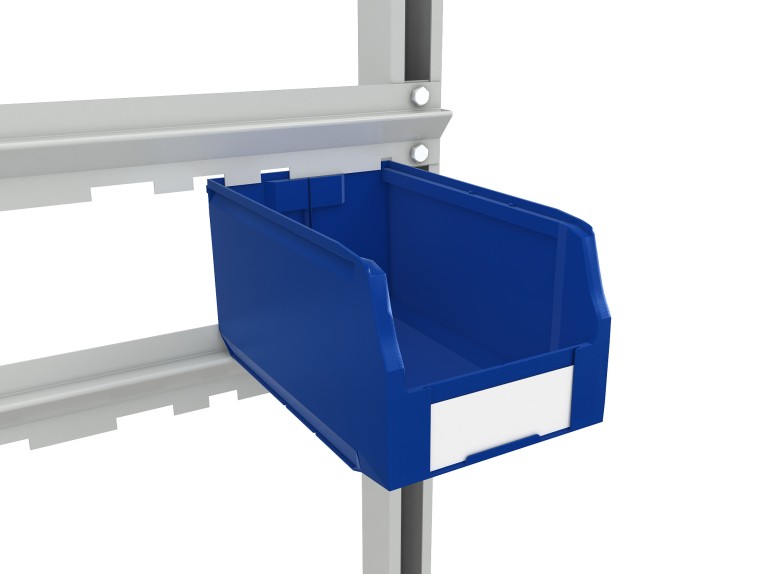 Стеллаж для пластиковых лотков SORTEX односторонний 1500x1000x450.04 купить в Стеллаж для пластиковых лотков SORTEX односторонний 1500x1000x450.04 купить в
