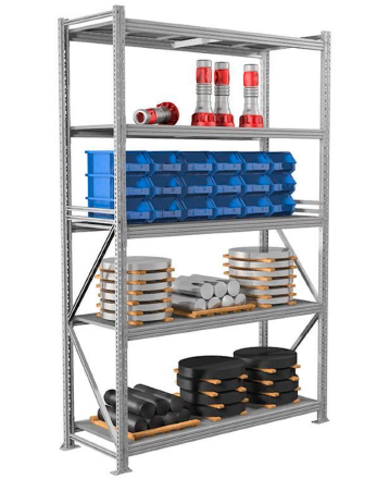 Стеллаж MS Profi 2500х900х800 5 полок