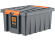 Контейнер особопрочный Rox Box PRO 16 (415х300х190 мм с крышкой и клипсами, антрацит) купить в 