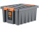 Контейнер особопрочный Rox Box PRO 16 (415х300х190 мм с крышкой и клипсами, антрацит) купить в 