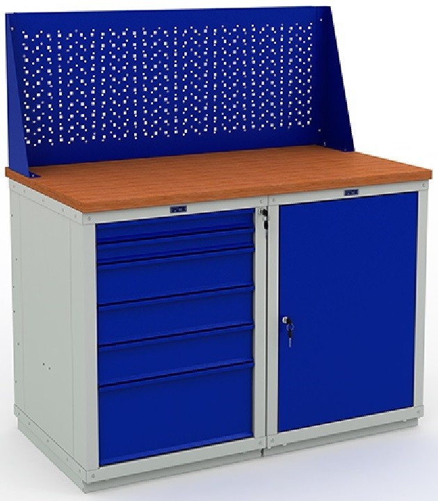 Верстак Expert W120.WS6/WS1.010 купить в Верстак Expert W120.WS6/WS1.010 купить в