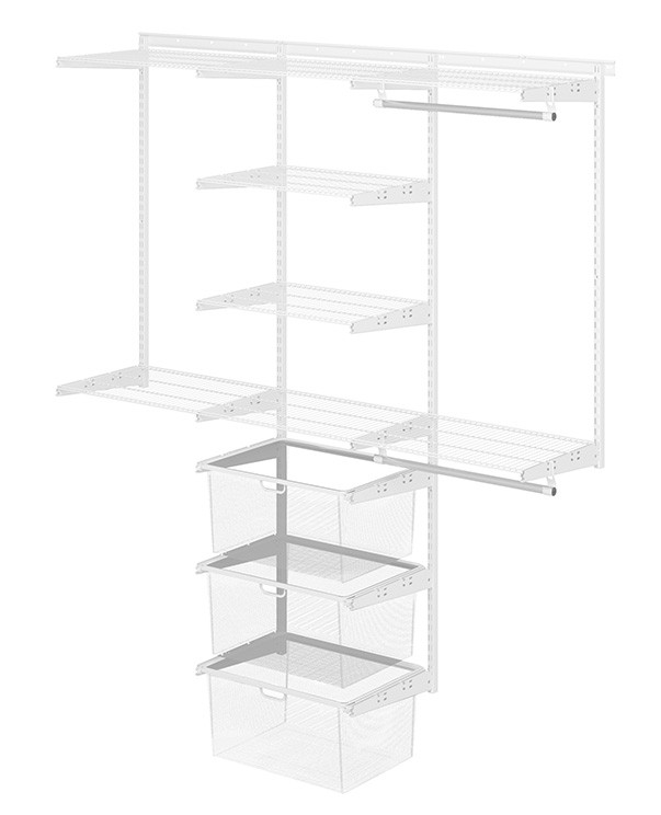 Гардеробная система Практик Home Ванная 1 купить в Гардеробная система Практик Home Ванная 1 купить в