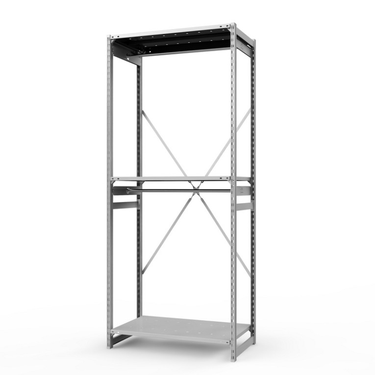Стеллаж металлический ТСУ Универсал, 2500х1060х500 мм.Штанги: 2шт. Полки: металл усил. перф. 3 шт. купить в 