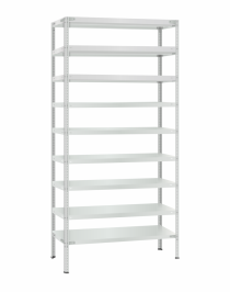 Стеллаж металлический Титан МС-500 2300х1000х400 9 полок Стеллаж металлический Титан МС-500 2300х1000х400 9 полок